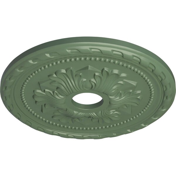 Palmetto Ceiling Medallion (Fits Canopies Up To 5), 20 7/8OD X 3 5/8ID X 1 5/8P